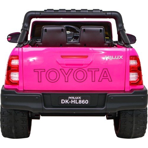 Toyota Hilux automobilis rožinis