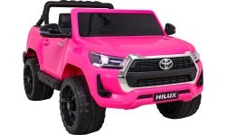 Toyota Hilux automobilis rožinis