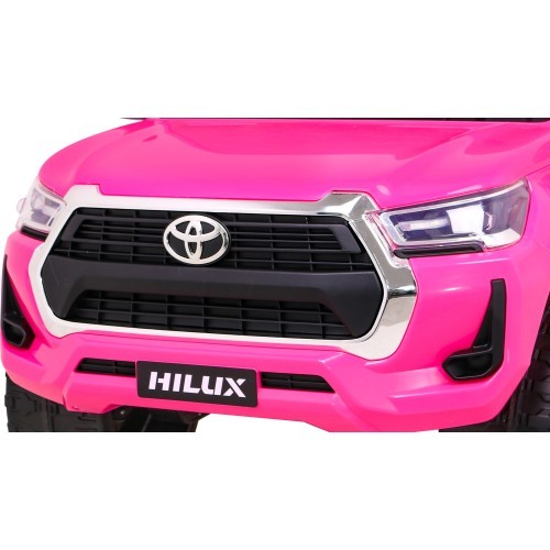 Электромобиль Toyota Hilux розовый
