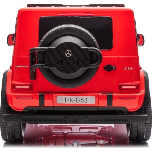 Elektromobilis Mercedes Benz G63 AMG XXL STRONG, raudonas