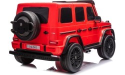 Elektromobilis Mercedes Benz G63 AMG XXL STRONG, raudonas