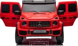Elektromobilis Mercedes Benz G63 AMG XXL STRONG, raudonas