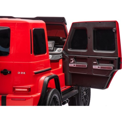 Elektromobilis Mercedes Benz G63 AMG XXL STRONG, raudonas