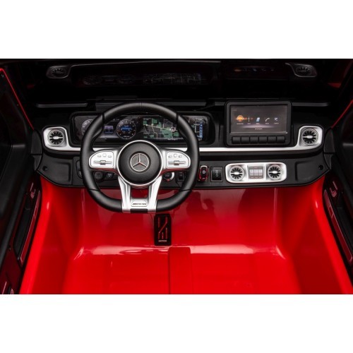 Электромобиль Mercedes Benz G63 AMG XXL STRONG, красный