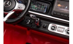 Elektromobilis Mercedes Benz G63 AMG XXL STRONG, raudonas