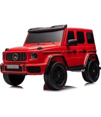 Elektromobilis Mercedes Benz G63 AMG XXL STRONG MP4, raudonas