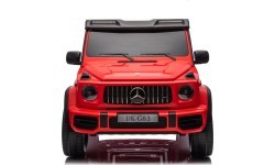 Elektromobilis Mercedes Benz G63 AMG XXL STRONG MP4, raudonas