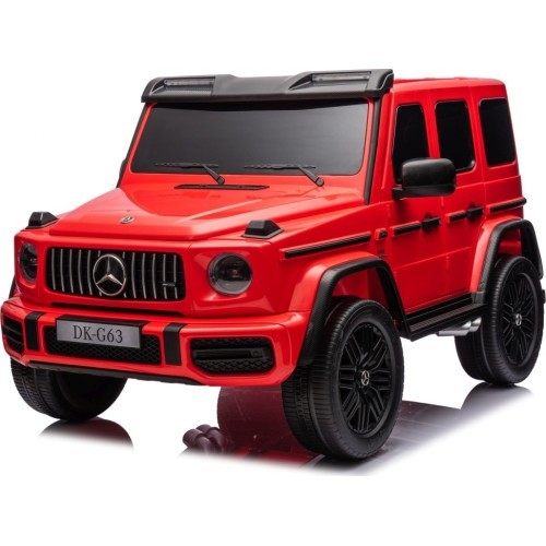 Elektromobilis Mercedes Benz G63 AMG XXL STRONG MP4, raudonas