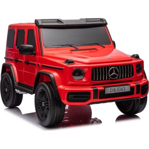 Elektromobilis Mercedes Benz G63 AMG XXL STRONG MP4, raudonas