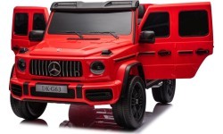 Elektromobilis Mercedes Benz G63 AMG XXL STRONG MP4, raudonas