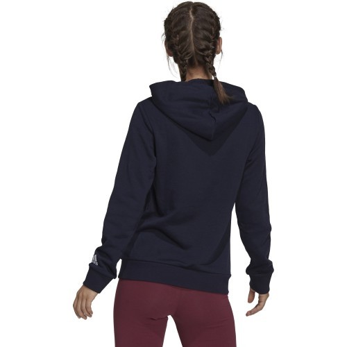 Adidas Džemperis Moterims W Lin Ft Hoodie Blue H07797
