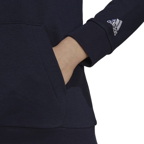 Adidas Džemperis Moterims W Lin Ft Hoodie Blue H07797