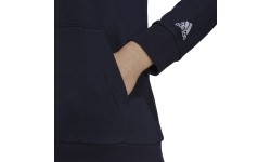 Adidas Džemperis Moterims W Lin Ft Hoodie Blue H07797
