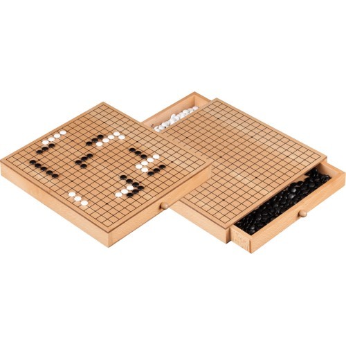 Stalo žaidimas Philos Go & Go Bang, medinė dėžutė 30x28,5 cm