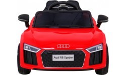 Elektromobilis Audi R8, raudonas