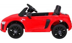 Elektromobilis Audi R8, raudonas