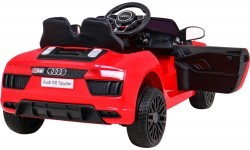 Elektromobilis Audi R8, raudonas