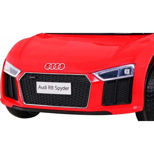 Elektromobilis Audi R8, raudonas