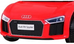 Elektromobilis Audi R8, raudonas