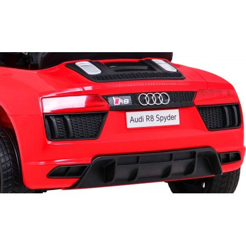 Elektromobilis Audi R8, raudonas