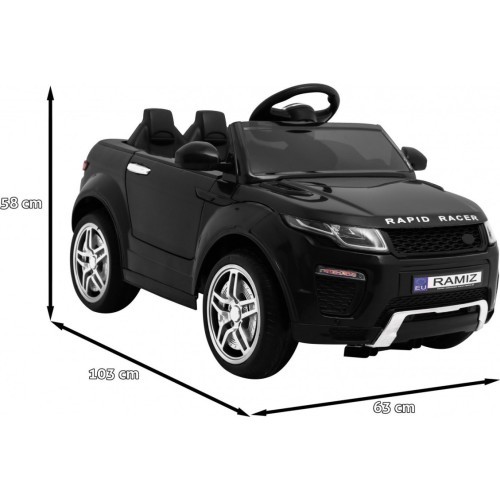 Электромобиль Rapid Racer, чёрный
