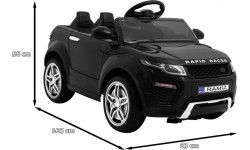 Электромобиль Rapid Racer, чёрный