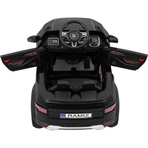 Elektromobilis Rapid Racer, juodas