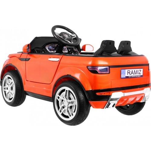 Elektromobilis vaikams Rapid Racer, oranžinis