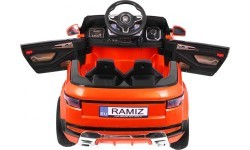 Детский электромобиль Rapid Racer, оранжевый