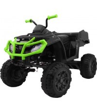 Электроквадроцикл Quad XL ATV с пультом 2,4 ГГц, чёрно-зелёный