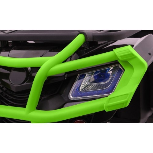Электроквадроцикл Quad XL ATV с пультом 2,4 ГГц, чёрно-зелёный