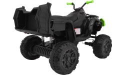 Vehicle Quad XL ATV, remote control 2 4 GHZ black and Green