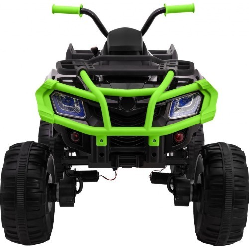 Keturratis Quad XL ATV su nuotolinio valdymo pultu 2,4 GHz, juodas su žaliu