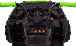 Электроквадроцикл Quad XL ATV с пультом 2,4 ГГц, чёрно-зелёный