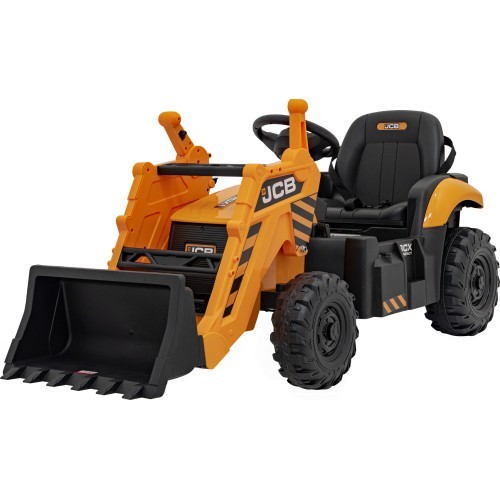 Vaikiškas ekskavatorius JCB, geltonas
