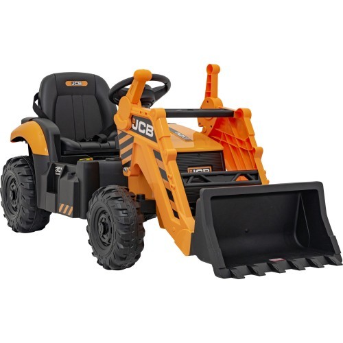 Детский экскаватор JCB, жёлтый