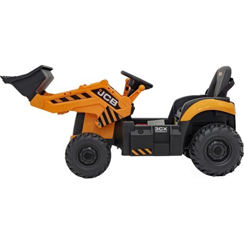 Детский экскаватор JCB, жёлтый
