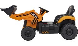 Vaikiškas ekskavatorius JCB, geltonas