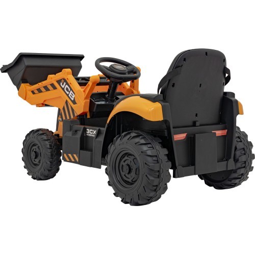 Vaikiškas ekskavatorius JCB, geltonas