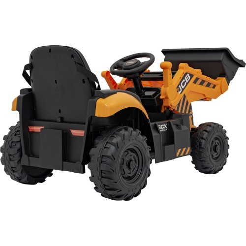 Детский экскаватор JCB, жёлтый