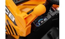 Vehicle Excavator JCB Yellow