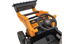 Vaikiškas ekskavatorius JCB, geltonas
