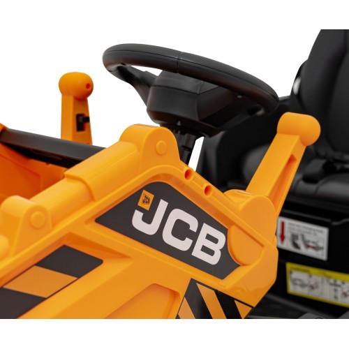 Детский экскаватор JCB, жёлтый