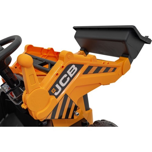 Vaikiškas ekskavatorius JCB, geltonas