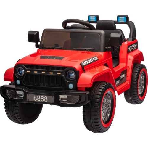 Elektromobilis MOUNTAIN Off Road, raudonas