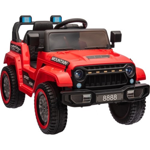 Elektromobilis MOUNTAIN Off Road, raudonas