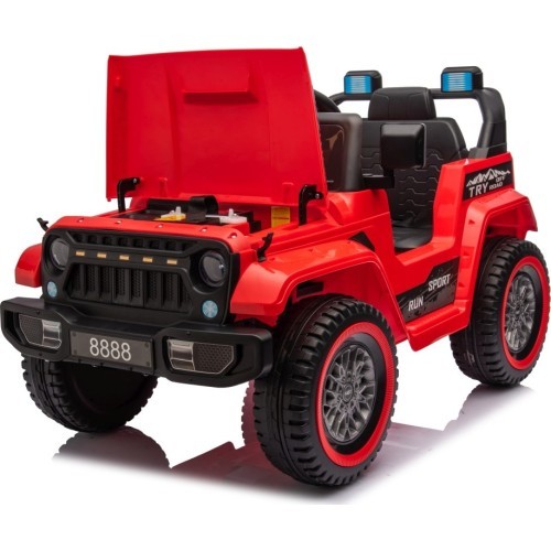 Elektromobilis MOUNTAIN Off Road, raudonas