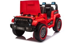 Elektromobilis MOUNTAIN Off Road, raudonas
