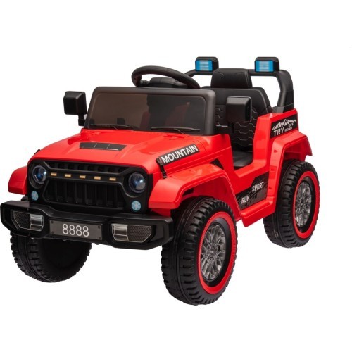 Электромобиль внедорожник MOUNTAIN, красный