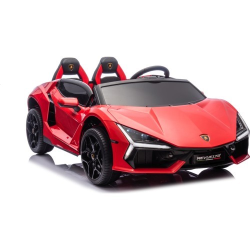 Elektromobilis Lamborghini Revuelto XL, raudonas